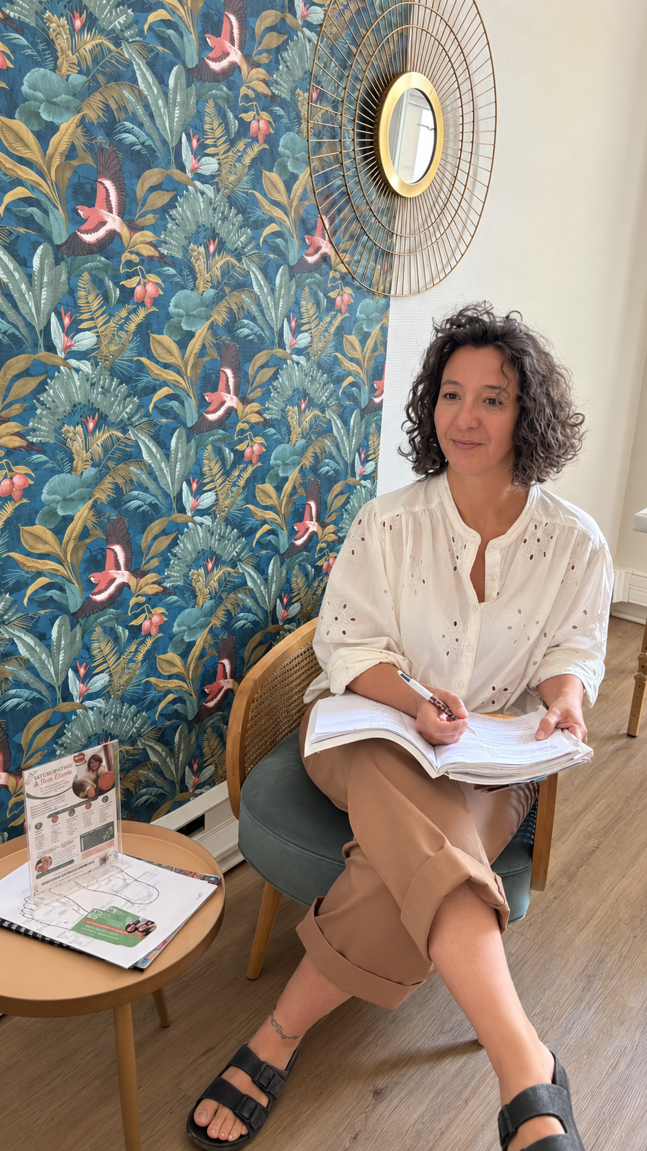 Amandine Lopez en consultation